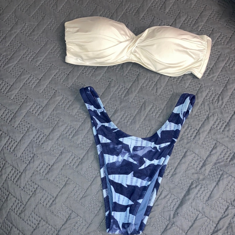 Aerie Cheeky Shark Bottoms with FREE TOP